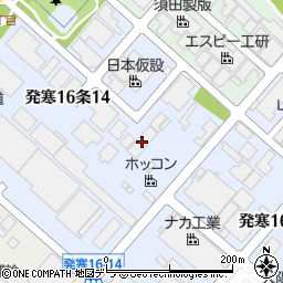 日本仮設周辺の地図