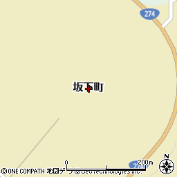 北海道中川郡本別町坂下町周辺の地図