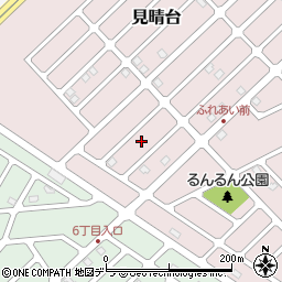 北海道江別市見晴台87周辺の地図