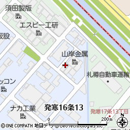 日本コンテック株式会社　北海道支店周辺の地図
