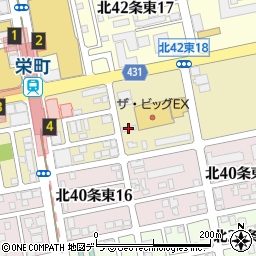 ピュアプレス栄町周辺の地図