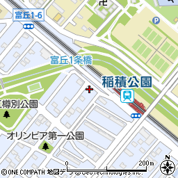 メゾネット稲積駅前周辺の地図