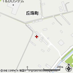 北海道札幌市東区丘珠町520-4周辺の地図