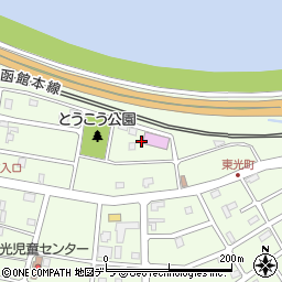 北海道江別市東光町10周辺の地図
