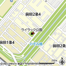 稲積ライラック公園周辺の地図