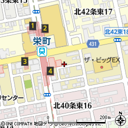 北海道札幌市東区北４１条東16丁目周辺の地図