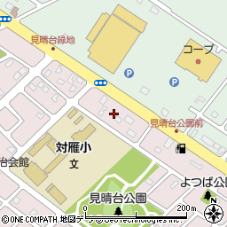 北海道江別市見晴台16周辺の地図