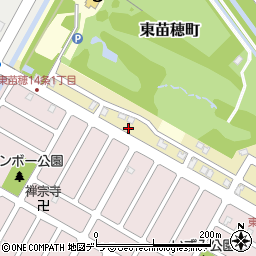 北海道札幌市東区東苗穂１５条1丁目周辺の地図
