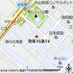 北海道撮影社周辺の地図