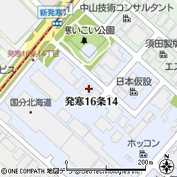 株式会社北海道撮影社周辺の地図
