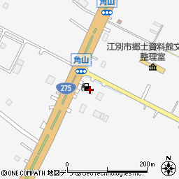 株式会社アイックス　ＡＩＸ江別西ＳＳ周辺の地図