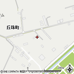 北海道札幌市東区丘珠町520-532周辺の地図