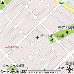 北海道江別市見晴台94-7周辺の地図