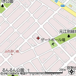 北海道江別市見晴台94周辺の地図