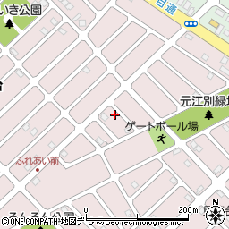北海道江別市見晴台94-2周辺の地図