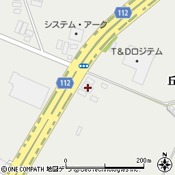 北海道札幌市東区丘珠町549周辺の地図