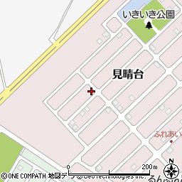 北海道江別市見晴台110-2周辺の地図