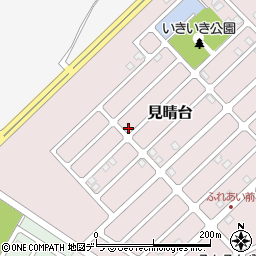 北海道江別市見晴台105-12周辺の地図