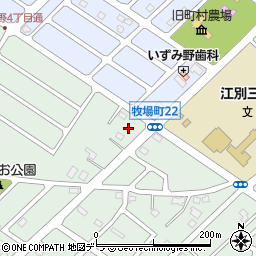 北海道江別市元江別736周辺の地図