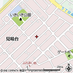 北海道江別市見晴台97-8周辺の地図