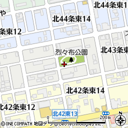 北海道札幌市東区北４３条東14丁目2周辺の地図