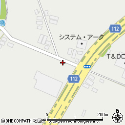 北海道札幌市東区丘珠町549-2周辺の地図