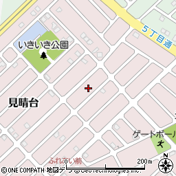 北海道江別市見晴台97周辺の地図