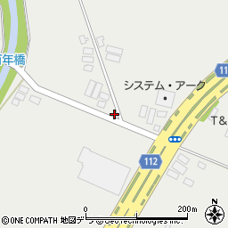 北海道札幌市東区丘珠町557-5周辺の地図