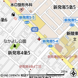 新発寒こども歯科周辺の地図