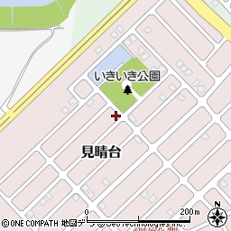 北海道江別市見晴台105-2周辺の地図