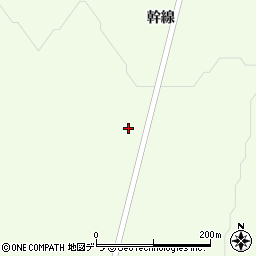北海道士幌町（河東郡）中士幌（幹線）周辺の地図