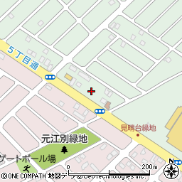 北海道江別市元江別873周辺の地図