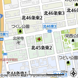 北海道札幌市東区北４５条東2丁目3周辺の地図