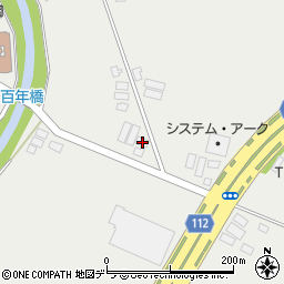北海道札幌市東区丘珠町557-1周辺の地図