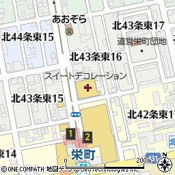 スイートデコレーション栄町店周辺の地図