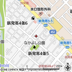 加藤珠算塾新発寒教場周辺の地図