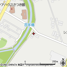 北海道札幌市東区丘珠町548周辺の地図