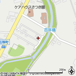 北海道札幌市東区丘珠町277-16周辺の地図