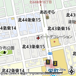 カルム栄町駅前周辺の地図