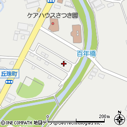 北海道札幌市東区丘珠町277-41周辺の地図