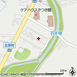 北海道札幌市東区丘珠町277-20周辺の地図