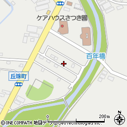 北海道札幌市東区丘珠町277-21周辺の地図