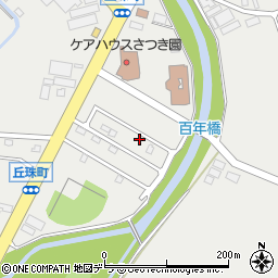 北海道札幌市東区丘珠町277-39周辺の地図