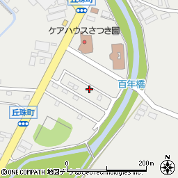 北海道札幌市東区丘珠町277-38周辺の地図