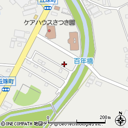 北海道札幌市東区丘珠町277-46周辺の地図