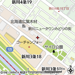 エヌ・エス株式会社　札幌支店周辺の地図