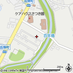 北海道札幌市東区丘珠町277-47周辺の地図