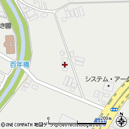 北海道札幌市東区丘珠町557-2周辺の地図