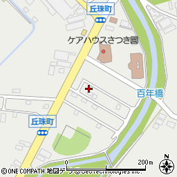 北海道札幌市東区丘珠町277-33周辺の地図