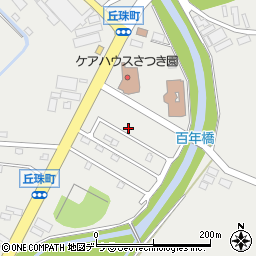 北海道札幌市東区丘珠町277-51周辺の地図